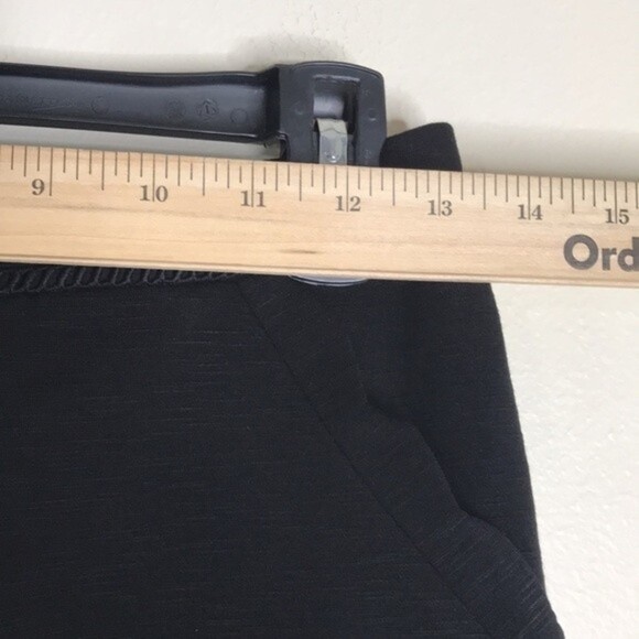 Skies are Blue Scalloped Hem & pockets black Skirt - Picture 6 of 10